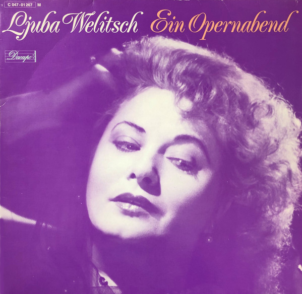 Cover Ljuba Welitsch - Ein Opernabend (LP, Comp, Mono) Schallplatten Ankauf