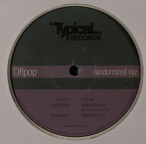 Cover Offpop* - Randomized XYZ (12) Schallplatten Ankauf