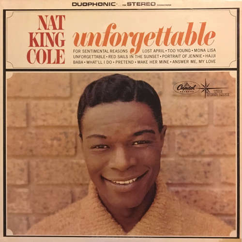 Cover Nat King Cole - Unforgettable (LP, Album, RE, Duo) Schallplatten Ankauf