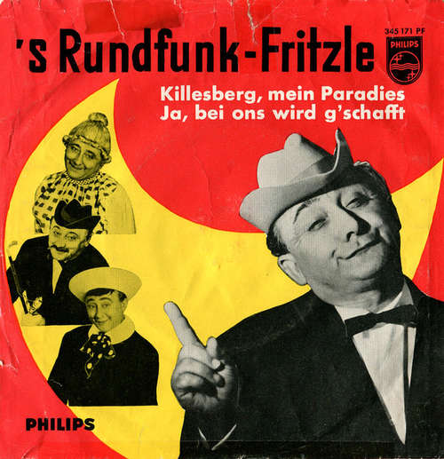 Cover Das Rundfunk-Fritzle - Killesberg, Mein Paradies (7, Single) Schallplatten Ankauf