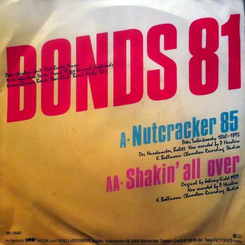 Cover Bonds '81 - Nutcracker 85 / Shakin' All Over (7, Single) Schallplatten Ankauf