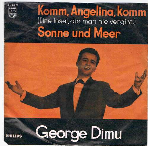 Cover George Dimu* - Komm, Angelina, Komm (7, Single) Schallplatten Ankauf