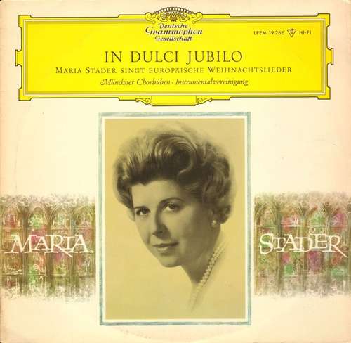 Cover Maria Stader - In Dulci Jubilo (LP, Mono) Schallplatten Ankauf