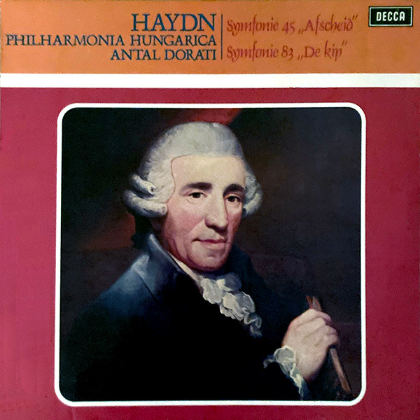 Cover Haydn*, Philharmonia Hungarica, Antal Dorati - Symfonie 45 Afscheid , Symfonie 83 De Kip (LP, Album) Schallplatten Ankauf
