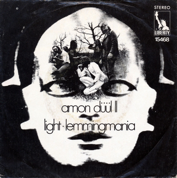 Cover Amon Düül II - Light • Lemmingmania (7, Single) Schallplatten Ankauf
