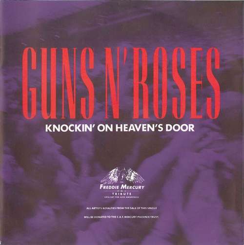 Cover Guns N' Roses - Knockin' On Heaven's Door (7, Single) Schallplatten Ankauf