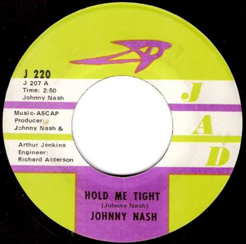 Cover Johnny Nash - Hold Me Tight / Cupid (7, Single, RP, 2nd) Schallplatten Ankauf