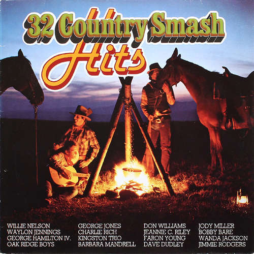 Cover Various - 32 Country Smash Hits (LP, Comp) Schallplatten Ankauf