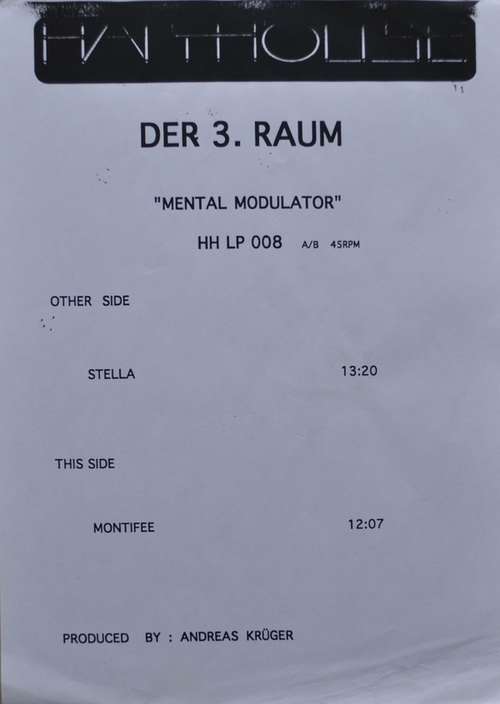 Cover Der Dritte Raum - Mental Modulator (2x12, Album, Promo) Schallplatten Ankauf