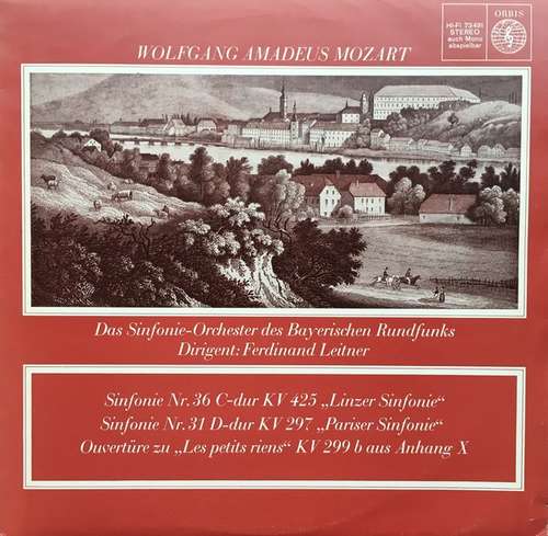 Cover Wolfgang Amadeus Mozart - Sinfonie KV 425 - Sinfonie KV 297 - Ouvertüre Zu »Les Petits Riens« (LP) Schallplatten Ankauf