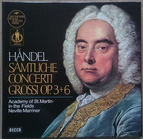 Bild Händel* / Academy Of St. Martin-in-the-Fields*, Neville Marriner* - Sämtliche Concerti Grossi Op. 3+6 (4xLP + Box) Schallplatten Ankauf