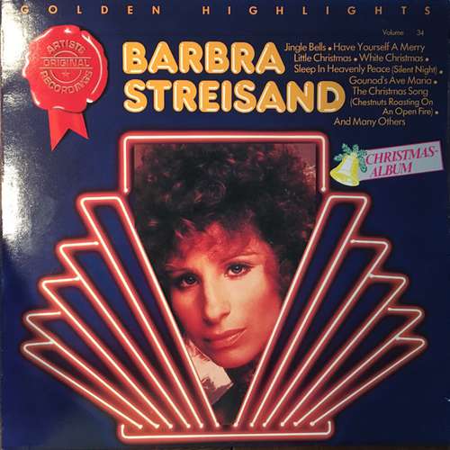 Cover Barbra Streisand - Golden Highlights - Christmas Album (LP, Album, RE) Schallplatten Ankauf