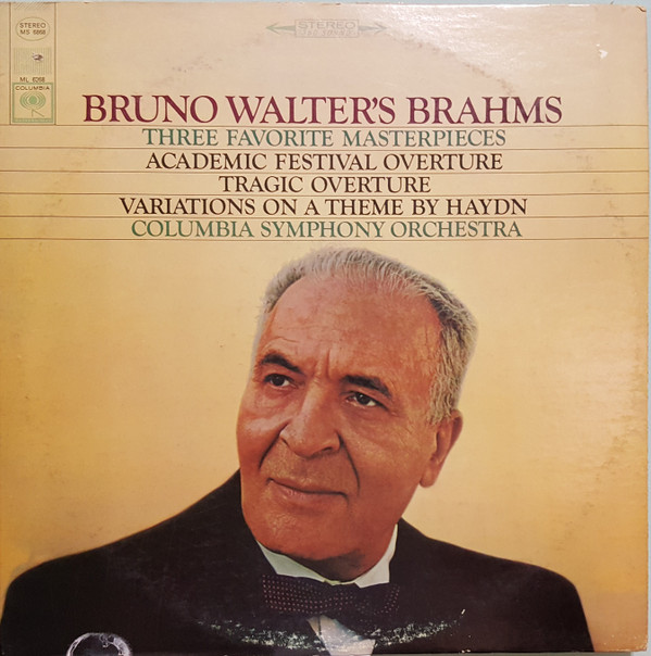 Cover Bruno Walter, Johannes Brahms, The Columbia Symphony Orchestra* - Bruno Walter's Brahms (LP, Comp) Schallplatten Ankauf