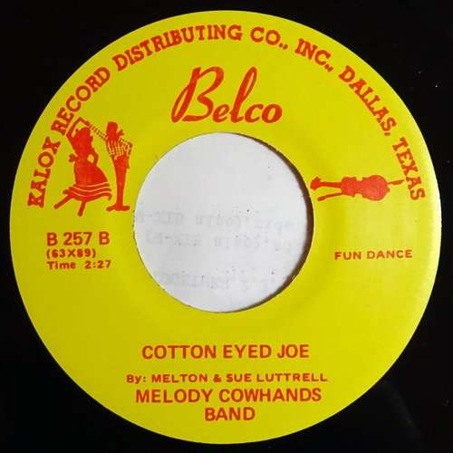 Bild Melody Cowhands Band* / Belco Rhythm Boys Band* - Martha Ellen Jenkins / Cotton Eyed Joe (7) Schallplatten Ankauf