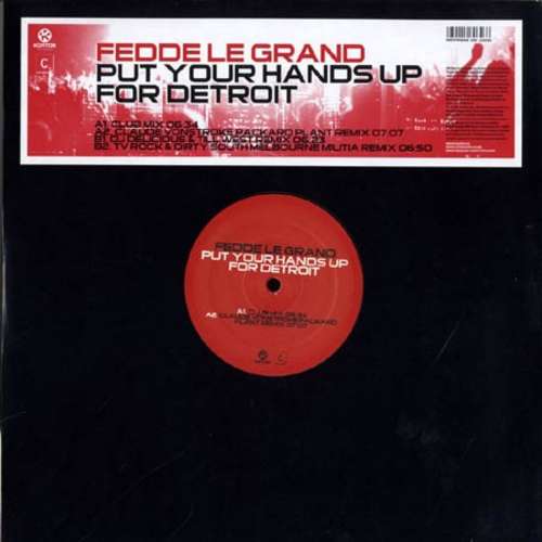 Cover Put Your Hands Up For Detroit (Remixes) Schallplatten Ankauf