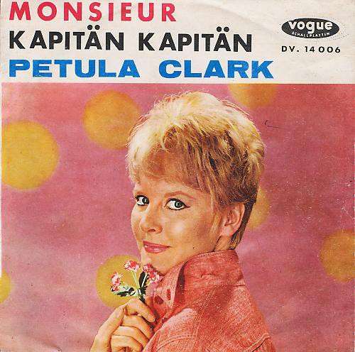 Cover Petula Clark - Monsieur (7, Single) Schallplatten Ankauf