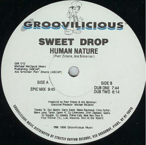 Cover Sweet Drop - Human Nature (12) Schallplatten Ankauf