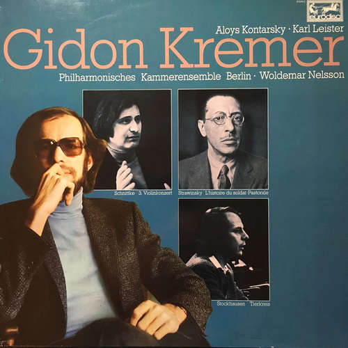 Cover Gidon Kremer - Schnittke - Strawinsky - Stockhausen (LP) Schallplatten Ankauf