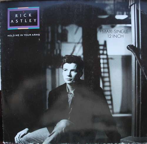 Cover Rick Astley - Hold Me In Your Arms (12, Maxi) Schallplatten Ankauf