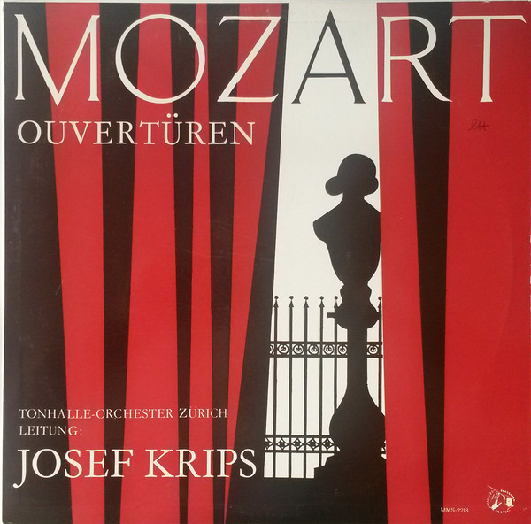 Cover Mozart*, Tonhalle-Orchester Zürich* · Josef Krips - Ouvertüren (LP) Schallplatten Ankauf