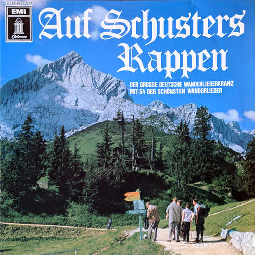 Cover Various - Auf Schusters Rappen (2xLP, Comp, RE) Schallplatten Ankauf