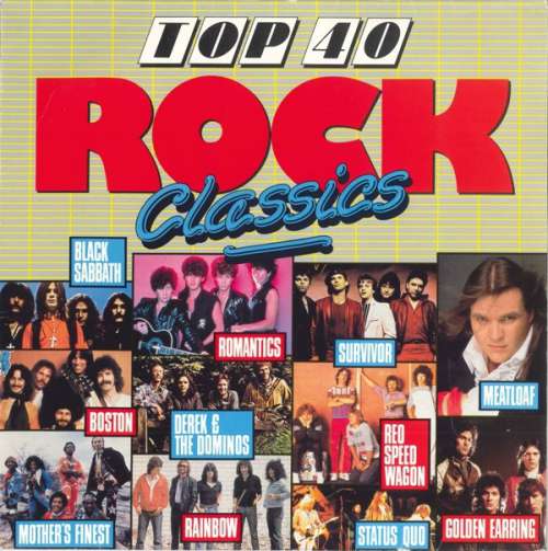 Cover Various - Top 40 Rock Classics (LP, Comp) Schallplatten Ankauf