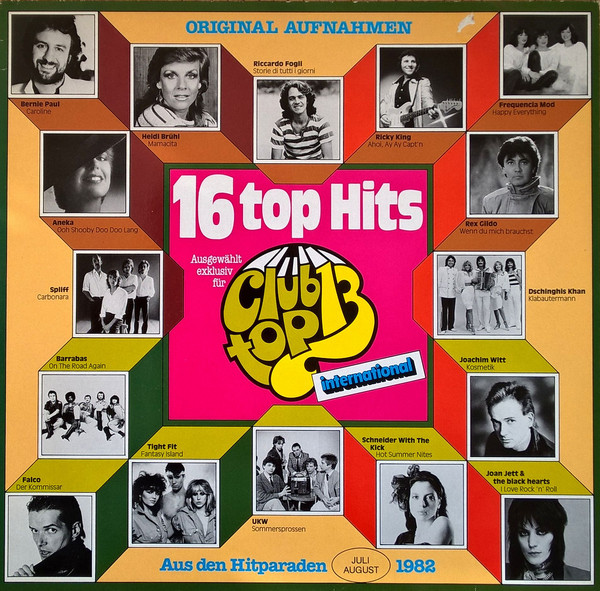 Bild Various - 16 Top Hits - Aus Den Hitparaden Juli August 1982 (LP, Comp) Schallplatten Ankauf