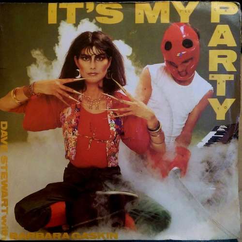 Cover Dave Stewart With Barbara Gaskin* - It's My Party (7, Single, Lar) Schallplatten Ankauf