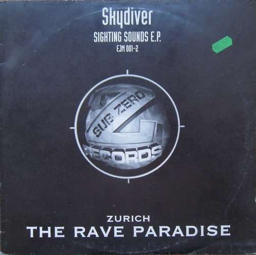 Cover Skydiver (4) - Sighting Sounds E.P. (12, EP, Blu) Schallplatten Ankauf