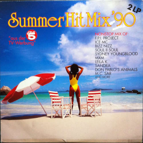 Cover Various - Summer Hit Mix '90 (2xLP, Comp, Mixed) Schallplatten Ankauf