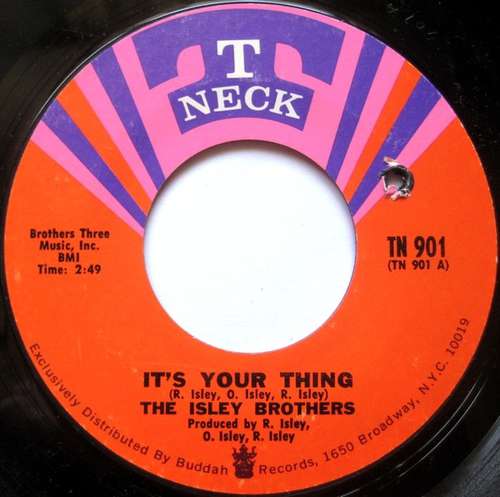 Cover The Isley Brothers - It's Your Thing (7, Single, Styrene, Pit) Schallplatten Ankauf
