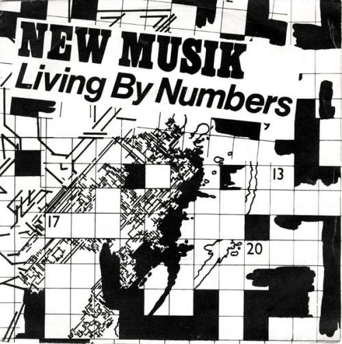 Cover New Musik - Living By Numbers (7, Single) Schallplatten Ankauf
