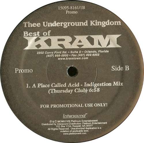 Cover Various - Best Of Kram: Thee Underground Kingdom (12, Promo) Schallplatten Ankauf