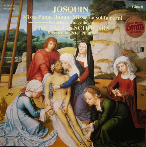 Cover Josquin* / The Tallis Scholars - Missa Pange Lingua . Missa La Sol Fa Re Mi (LP, Album, Gat) Schallplatten Ankauf