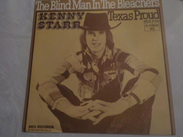 Cover Kenny Starr - The Blind Man In The Bleachers (7, Single) Schallplatten Ankauf