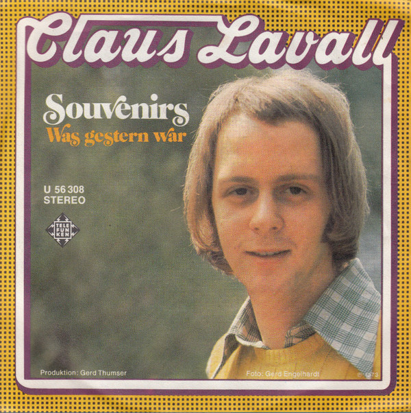 Cover Claus Lavall - Souvenirs (7, Single) Schallplatten Ankauf
