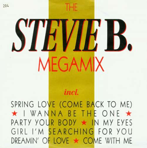 Cover Stevie B.* - The Stevie B. Megamix (7) Schallplatten Ankauf
