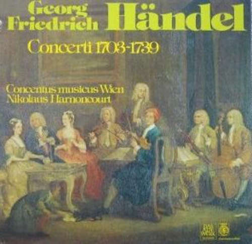Cover Georg Friedrich Händel - Concerti 1703 - 1739 (LP, Club) Schallplatten Ankauf