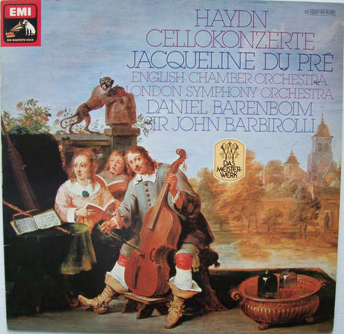Cover Haydn* - Jacqueline Du Pré - English Chamber Orchestra - London Symphony Orchestra* - Daniel Barenboim - Sir John Barbirolli - Cellokonzerte (LP, Album, RE) Schallplatten Ankauf