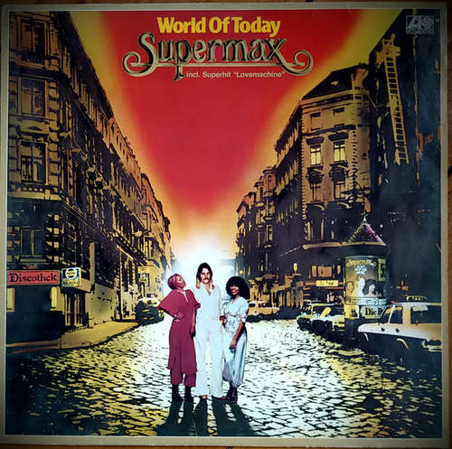 Cover Supermax - World Of Today (LP, Album, Tra) Schallplatten Ankauf