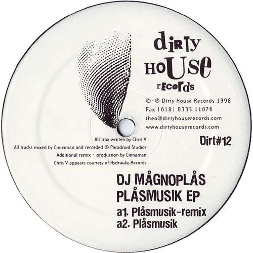 Cover DJ Mågnoplås* - Plåsmusik EP (12, EP) Schallplatten Ankauf