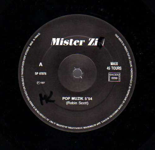 Cover Mister Zid - Pop Muzik / Electric Love (12) Schallplatten Ankauf