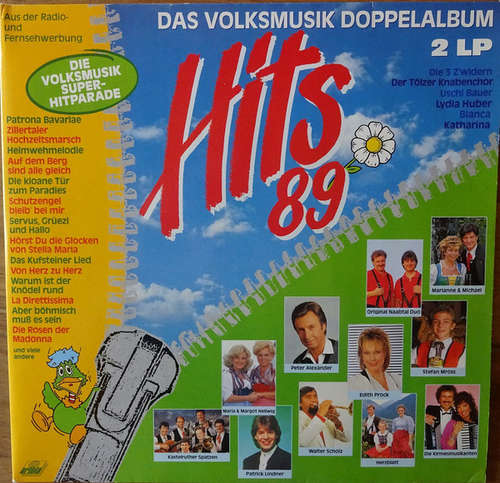 Cover Various - Hits 89 - Die Volksmusik Superhitparade (2xLP, Comp) Schallplatten Ankauf
