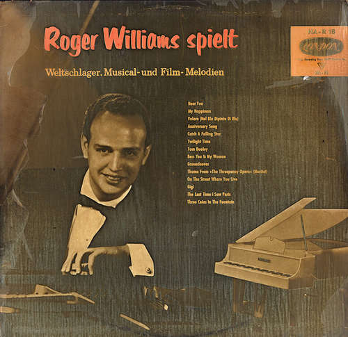 Bild Roger Williams (2) - Roger Williams Spielt Weltschlager, Musical- Und Film-Melodien (LP, Comp, Mono) Schallplatten Ankauf