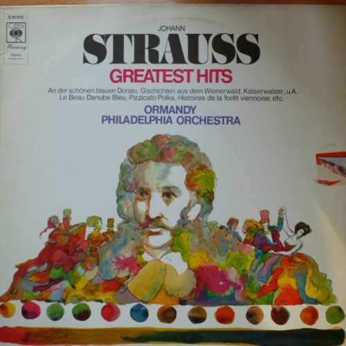 Cover Johann Strauss* - Ormandy*, Philadelphia Orchestra* - Johann Strauss' Greatest Hits (LP, Comp) Schallplatten Ankauf