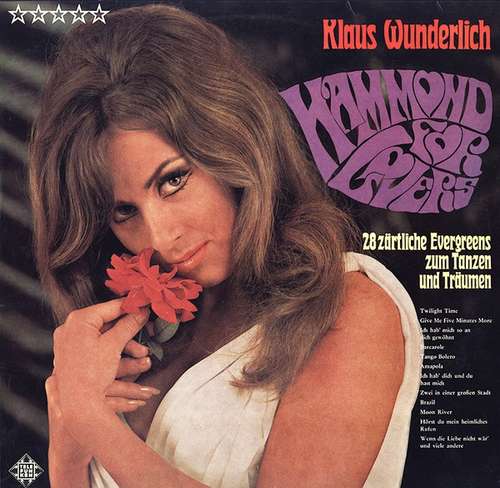 Cover Klaus Wunderlich - Hammond For Lovers (28 Zärtliche Evergreens Zum Tanzen Und Träumen) (LP) Schallplatten Ankauf