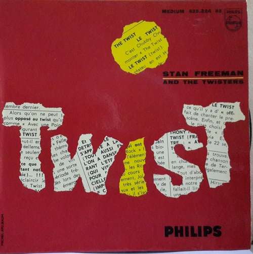 Cover Stan Freeman And The Twisters - Twist (7, EP) Schallplatten Ankauf