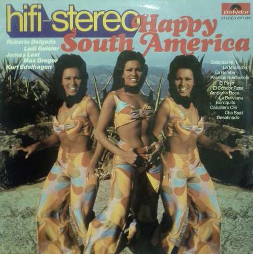 Cover Various - Hifi-Stereo Happy South America (LP) Schallplatten Ankauf