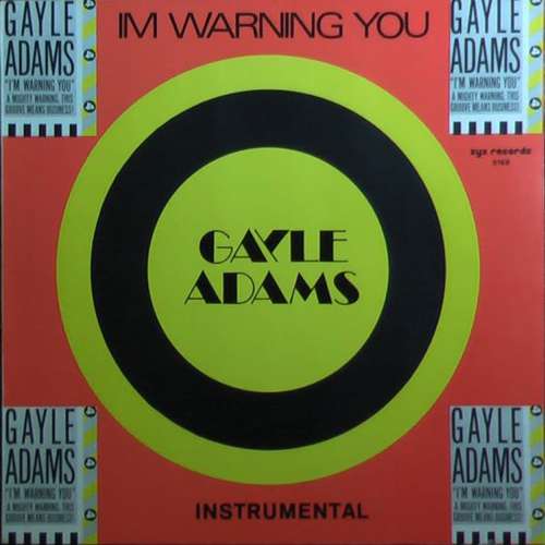 Cover Gayle Adams - I'm Warning You (12) Schallplatten Ankauf