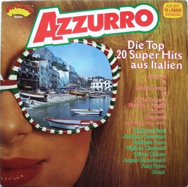Cover Various - Azzurro (Die Top 20 Super Hits Aus Italien) (LP, Comp) Schallplatten Ankauf